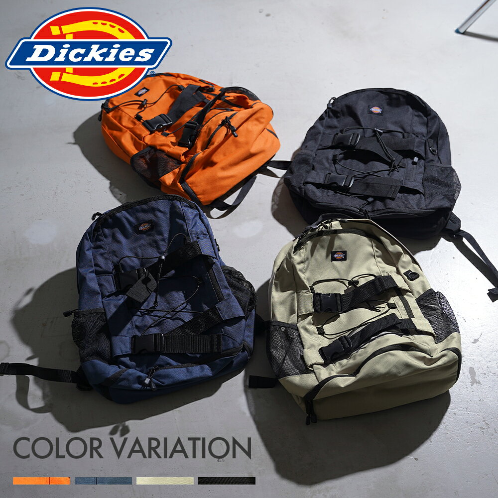 乐天商城 - 〈SALE価格20％OFF〉【Dickies】DK OUTLINE LOGO HOLD BACKPACK/全4色 バッグ バックパック リュック アウトドア 旅行 オレンジ メンズ レディース ユニセックス