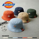 【Dickies】DK EX ICON BUCKET HAT/全7色 ハット バケットハット 帽子 ロゴ メンズ レディース ユニセックス