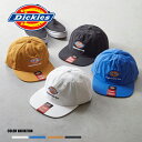 《SALE価格20%OFF》【Dickies】DK EX RETRO BB CAP/全4色 キャップ 帽子 シンプル ロゴ おしゃれ カジュアル メンズ レディース ユニセックス