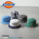 ★SALE価格20%OFF★【Dickies】EX BIO WASH BUCKET HAT/全4色 ハット バケットハット 帽子 ロゴ メンズ レディース ユニ...