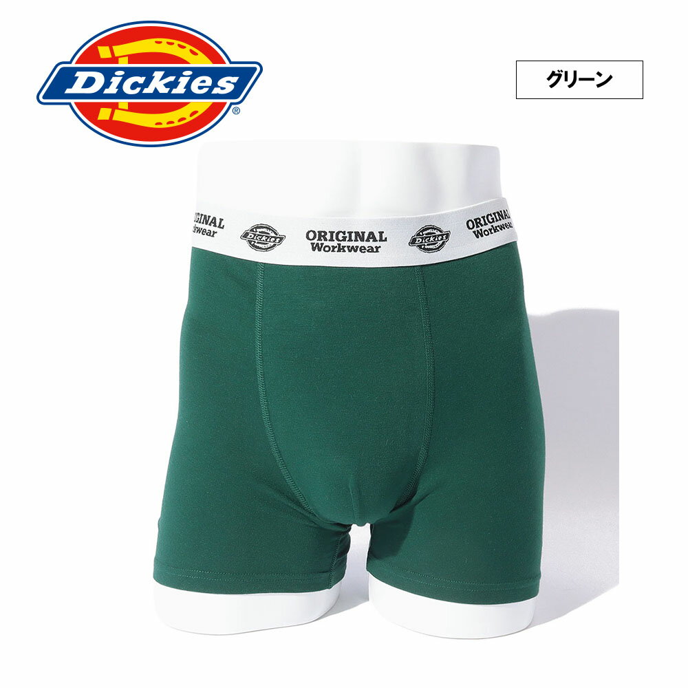 【Dickies】DK Authentic/全4色 アンダーウェア ボクサーパンツ シンプル 無地 ロゴ ギフト プレゼント メンズ