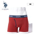★SALE価格10%OFF★【U.S. POLO ASSN.】USPA ワンポイントアンダー/全3色 アンダーウェア ボクサーパンツ ワンポイント メンズ レッ...