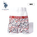 ★SALE価格10%OFF★【U.S. POLO ASSN.】USPA アルファベッドアンダー/全2色 アンダーウェア ボクサーパンツ 総柄 アルファベット メ...