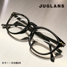 《SALE価格65%OFF》【JUGLANS】クリアレンズサングラス伊達メガネ 全44色 メガネ ユニセックス アウトドア フェス キャンプ 旅行