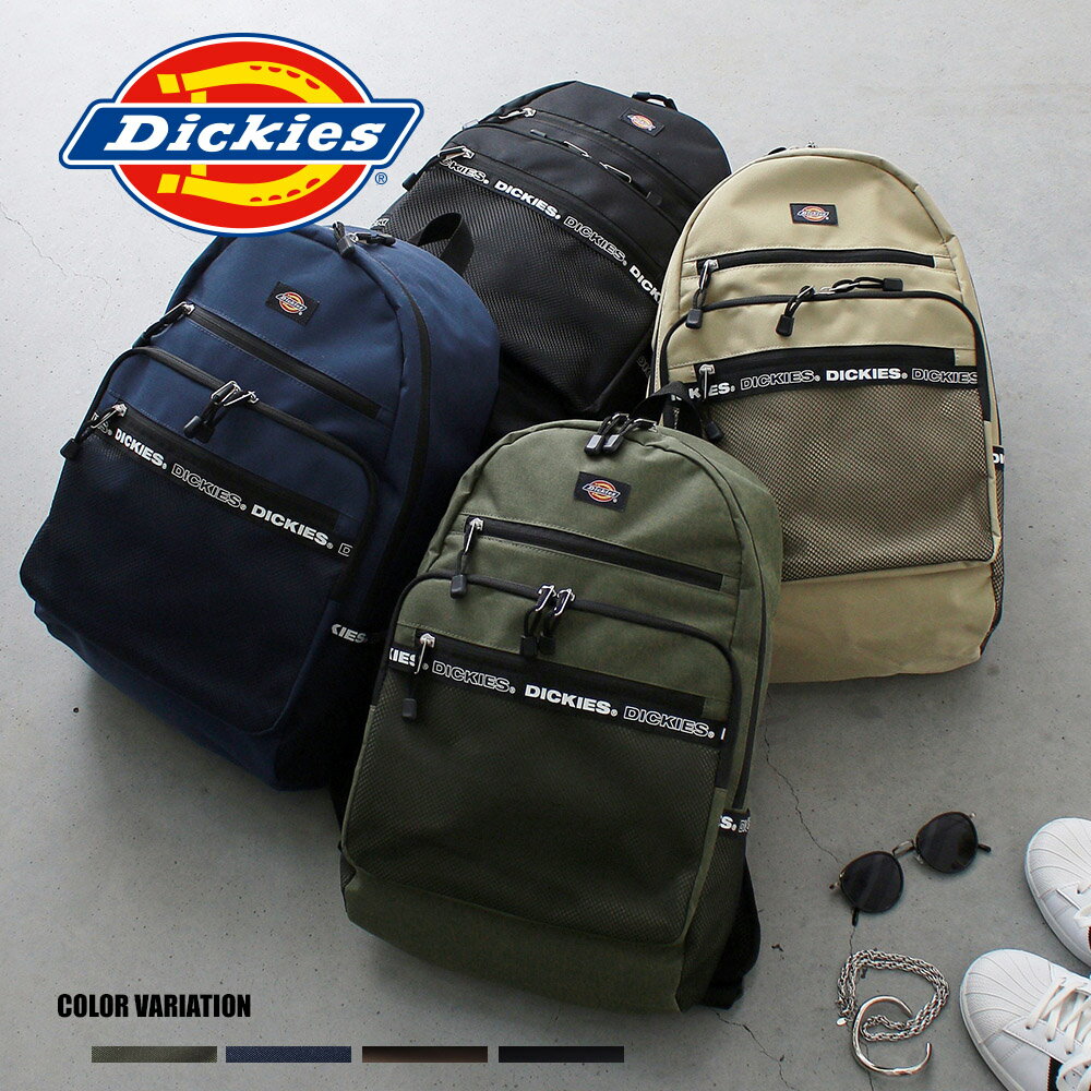 ディッキーズ 《SALE価格30%OFF》【Dickies】DK LOGO TAPE BACKPACK /全4色 バッグ バックパック リュック 通勤 通学 ロゴ おしゃれ メンズ レディース ユニセックス