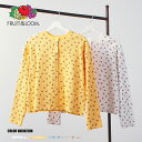 ★SALE価格20%OFF★【FRUIT OF THE LOOM】FTL フルーツ柄ワッフルカーディガン/全4色 トップス カーディガン ルームウェア ワンマイ...