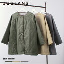 ★SALE価格70%OFF★【JUGLANS】キルトブルゾン/全3色 アウター 中綿 キルティング 防寒 アースカラー レディース