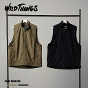 【SALE価格】《20％OFF》【WILD THINGS】SUPPLEX UTILITY VEST/全2色 アウター ベスト カジュアル アウトドア キャンプ おしゃれ メンズ レディース ユニセックス