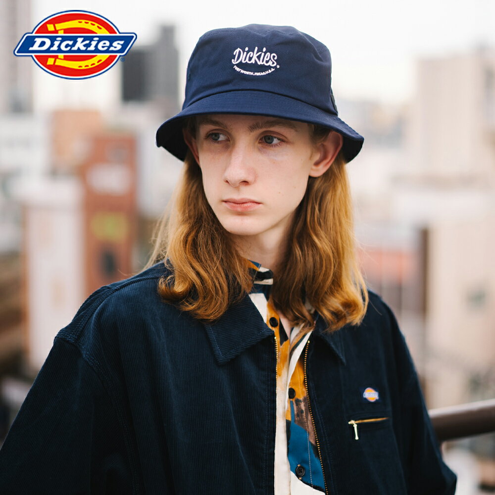 《SALE価格20%OFF》【Dickies】DK EMB BUCKET HAT/全6色 ハット バケットハット バケハ シンプル ロゴ メンズ レディース ユニセックス