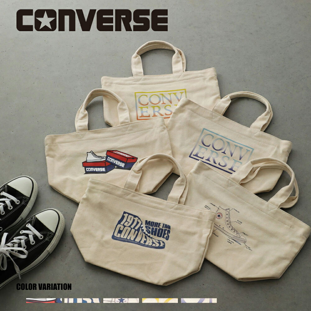 【CONVERSE】CV 23FW GRAPHIC MINI TOTE BAG/全5色 バッグ トートバッグ シンプル かわいい ロゴ メンズ レディース ユニセックス