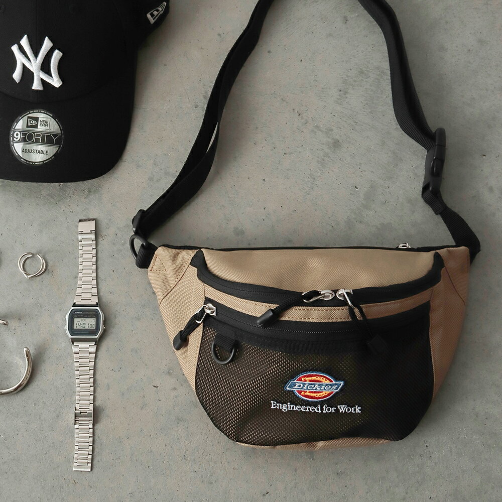 ��SALE����20%OFF����Dickies��DK EFW MESH PKT WAIST BAG/��4�� �Хå� �������ȥХå� �ܥǥ��Хå� �����ȥɥ� ��� ��ǥ����� ��˥��å���