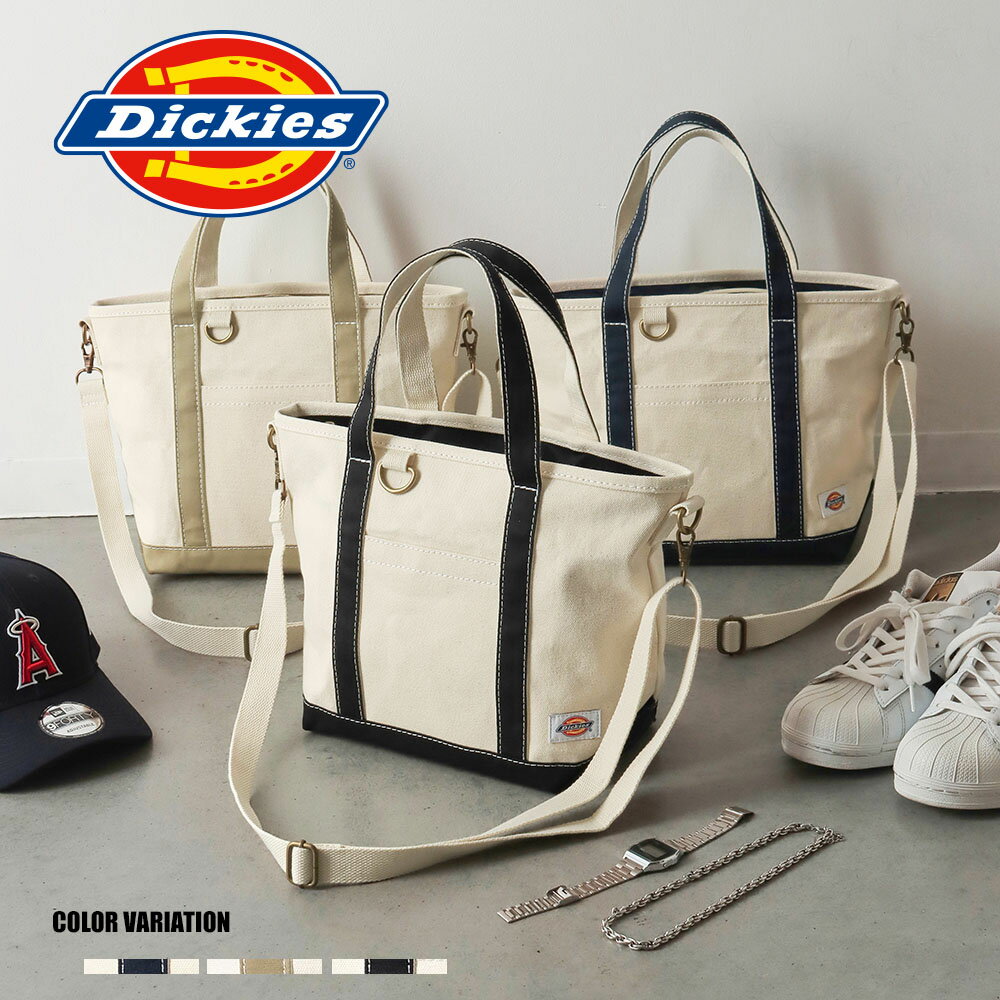 ディッキーズ 帆布・キャンバス トートバッグ メンズ 【Dickies】DK AUTHENTIC CANVAS TOTE S/全3色 バッグ トートバッグ ショルダーバッグ カジュアル シンプル メンズ レディース ユニセックス