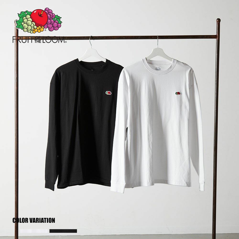 《SALE価格30%OFF》【FRUIT OF THE LOOM】FTL定番L/S T/全2色 トップス Tシャツ ロンT シンプル 無地 ロゴ カジュアル メンズ レディース ユニセックス