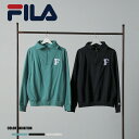 ★SALE価格30%OFF★【FILA】ハーフ ZIP PO/全3色 トップス スウェット ハーフジップ パーカー ロゴ ジム レディース