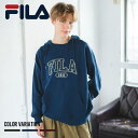 《SALE価格10%OFF》【FILA】カレッジワッペン PPK/全3色 トップス スウェット パーカー ロゴ シンプル カジュアル メンズ レディース ユニセックス