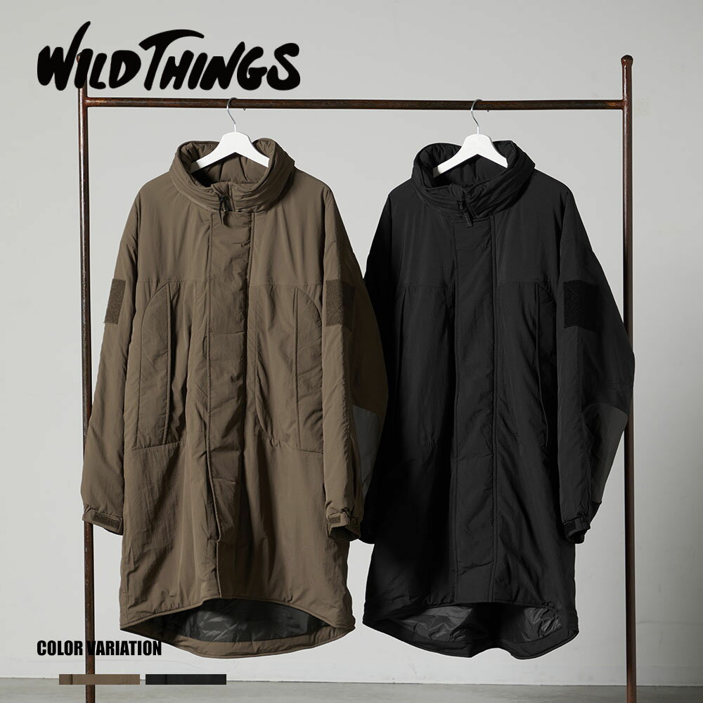 【WILD THINGS】W2LS LEVEL8 MONSTER PARKA/全2色 アウター パーカー アウトドア カジュアル シンプル 防寒 メンズ