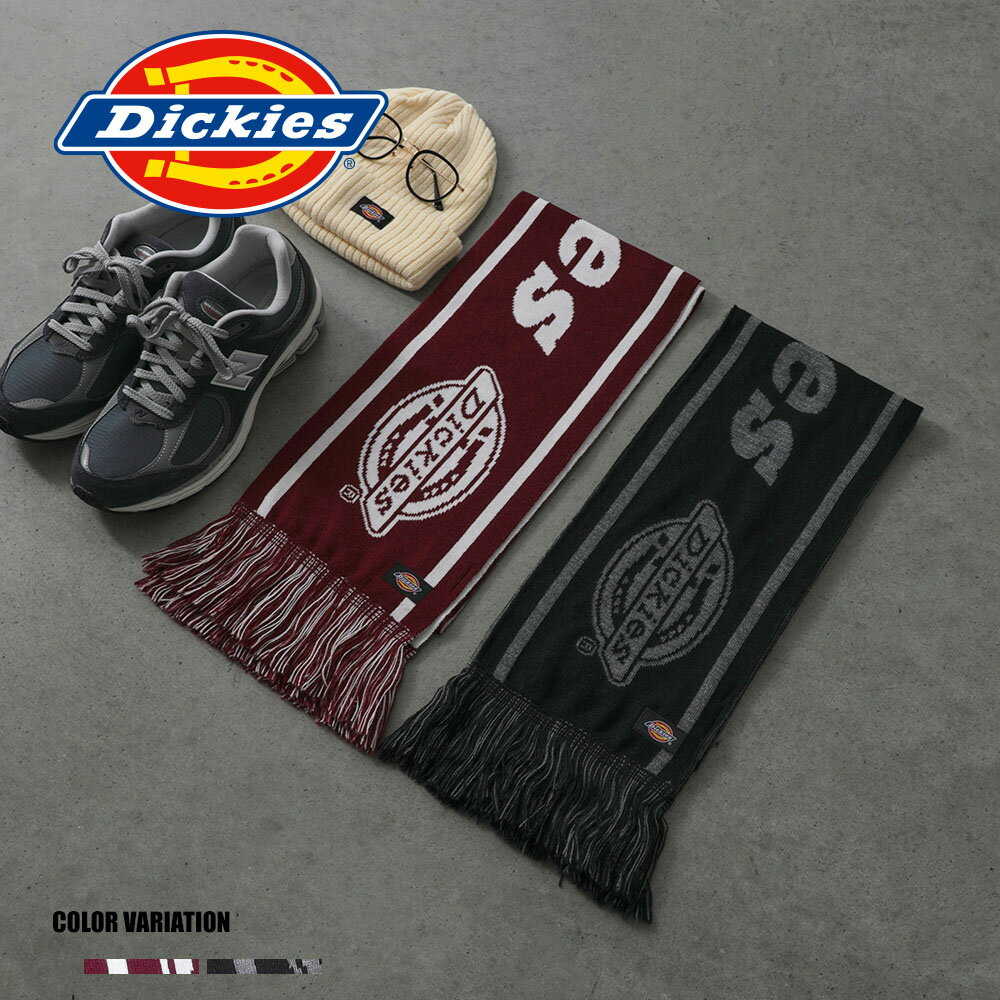 《SALE価格30%OFF》【Dickies】DK Soccer Muffler?/全2色 マフラー 防寒 秋 冬 シンプル ロゴ カジュアル メンズ レディース ユニセックス