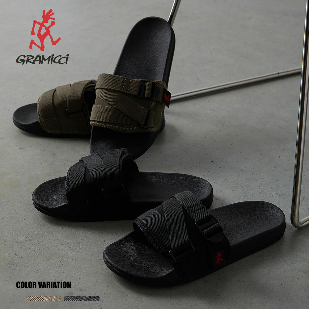 《SALE価格10%OFF》【GRAMICCI】SLIDE SANDALS/全2色 サンダル 春 夏　シンプル カジュアル アウトドア メンズ