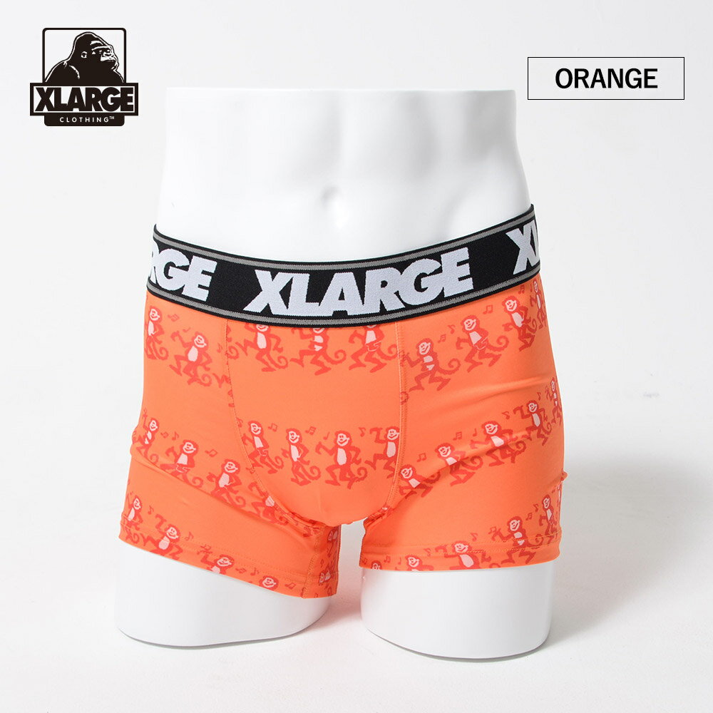 《SALE価格10%OFF》【XLARGE】XL_Dancing monkey/全2色 アンダーウェア ボクサーパンツ ロゴ ギフト プレゼント メンズ