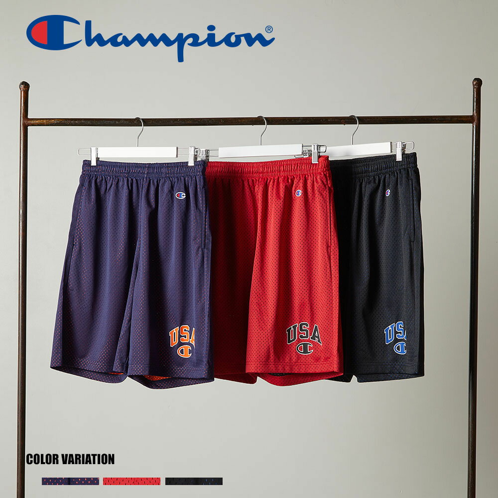 《SALE価格10%OFF》【Champion】C3-Z502 SHORTS/全3色 ボトムス パンツ ショートパンツ 春 夏 シンプル ロゴ アウトドア スポーツ メンズ