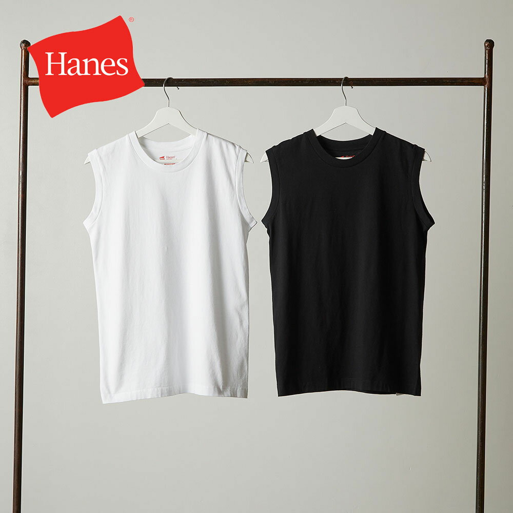 Rakuten - ＼2枚セット／レディース【Hanes】HW5327 2PスリーブレスTシャツ/全1色 ノースリーブ Tシャツ 春 夏