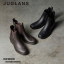 ★SALE価格60%OFF★【JUGLANS】ウイングチップサイドゴアレインブーツ/全2色