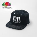 ★SALE価格20%OFF★【FRUIT OF THE LOOM】FTL EX ACCENT STITCH CAP/全4色