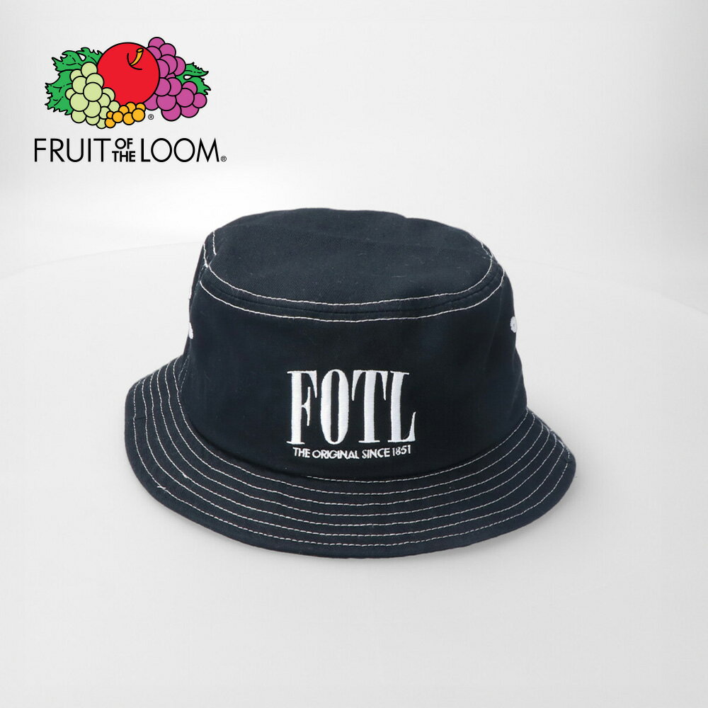��SALE����60��OFF����FRUIT OF THE LOOM��FTL EX ACCENT STITCH BUCKET HAT/��2��