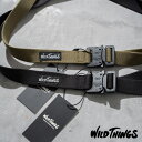 ★SALE価格10%OFF★【WILD THINGS】MILITARY BELT/全2色/ワイルドシングス