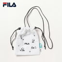 ★SALE価格20%OFF★【FILA】FILA×PEANUTS ドローストリングミニショルダーバッグ/全2色