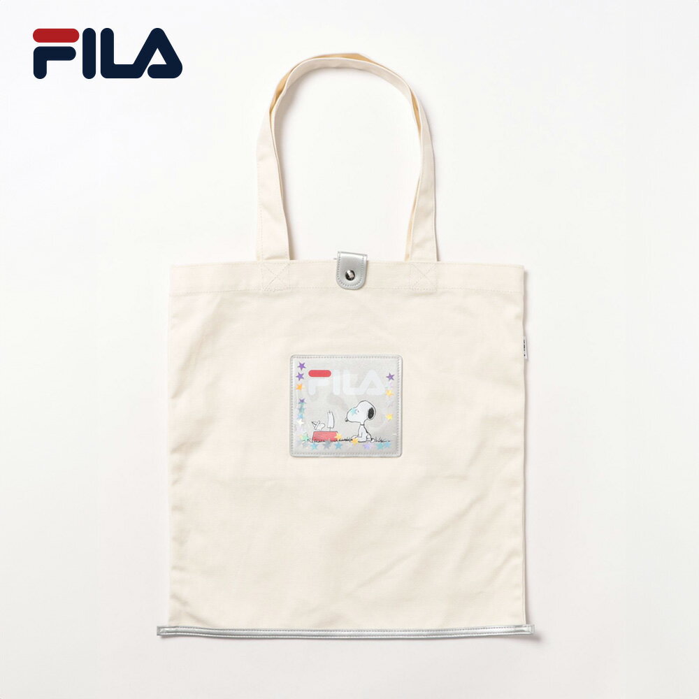 乐天商城 - 〈SALE価格40％OFF〉【FILA】FILA×PEANUTS キャンバストートバッグ/全3色