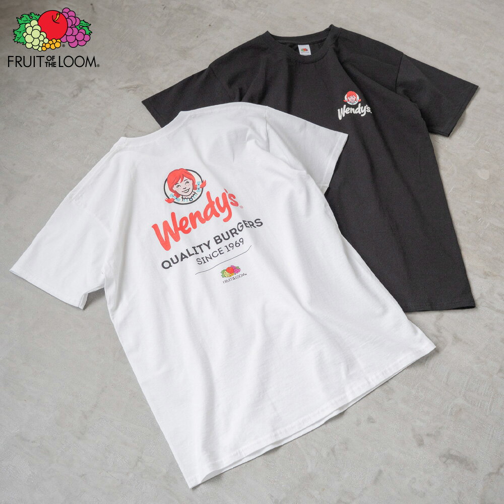【FRUIT OF THE LOOM】FTLxWENDY'SプリンタブルT/全2色