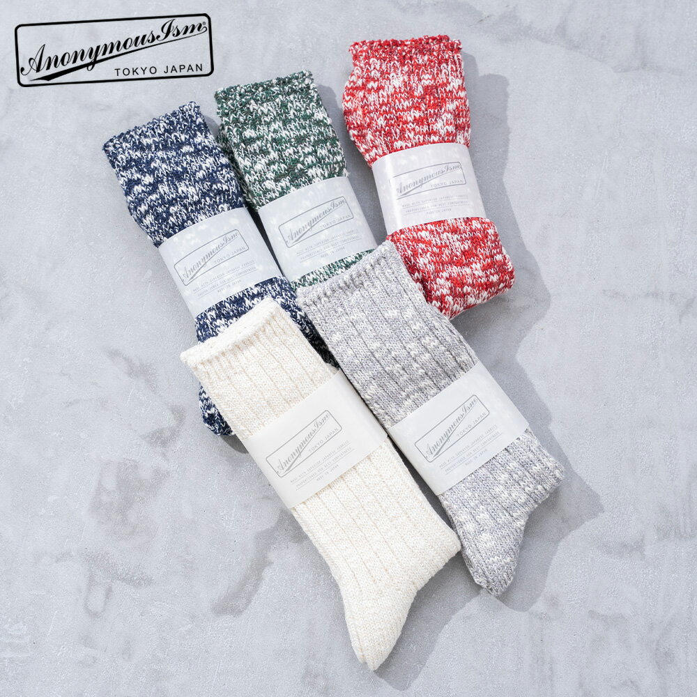 乐天商城 - 〈SALE価格20％OFF〉【Anonymousism】Classic Slub Crew/全5色