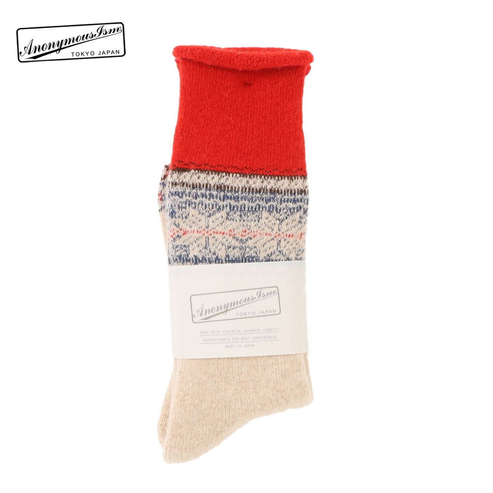 乐天商城 - 〈SALE価格30％OFF〉【AnonymousIsm】LG Fine Wool Pile Snow Crew/全1色