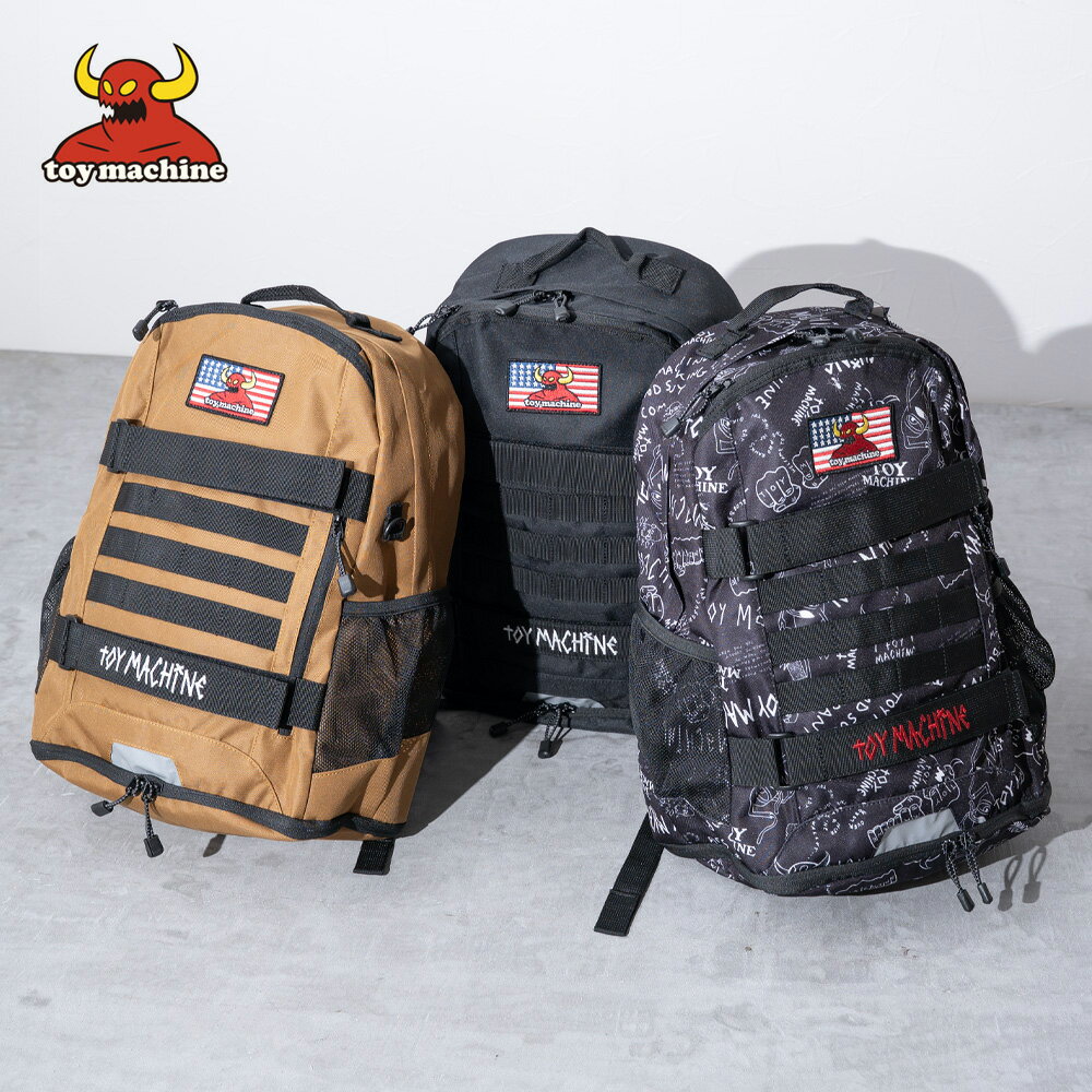 【TOYMACHINE】SK8ER BACKPACK/全3色