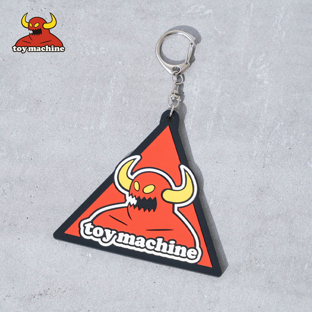 ★SALE価格10％OFF★【TOYMACHINE】RUBBER KEY CHAIN TYPE logo/全1色