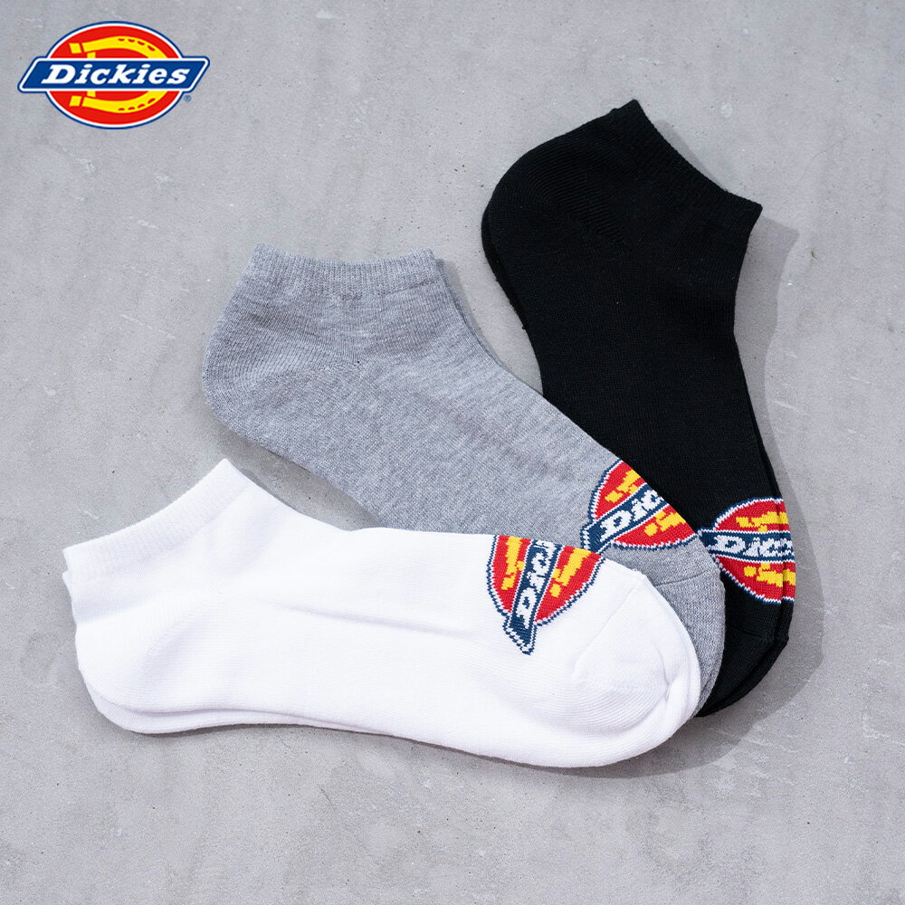 Rakuten - 【Dickies】アンクル丈 フロントロゴ 足底パイルソックス 3足セット/全1色