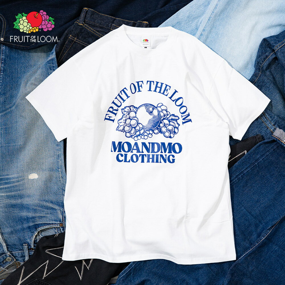【FRUIT OF THE LOOM】【MOANDMO CLOTHING】FTL MAMC x FTL TSHIRT WHT/全1色
