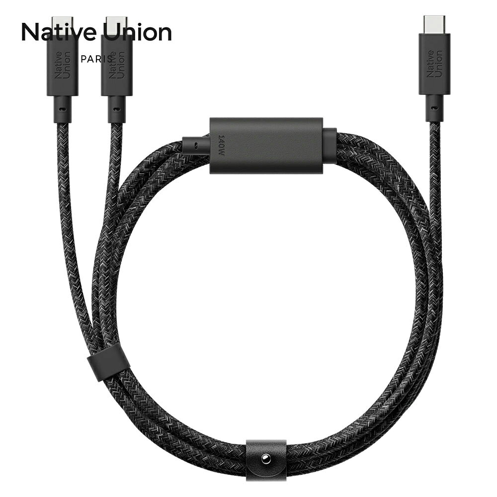 乐天商城 - 【NATIVE UNION】BELT CABLE C TO 2C - 2M 140W/全2色