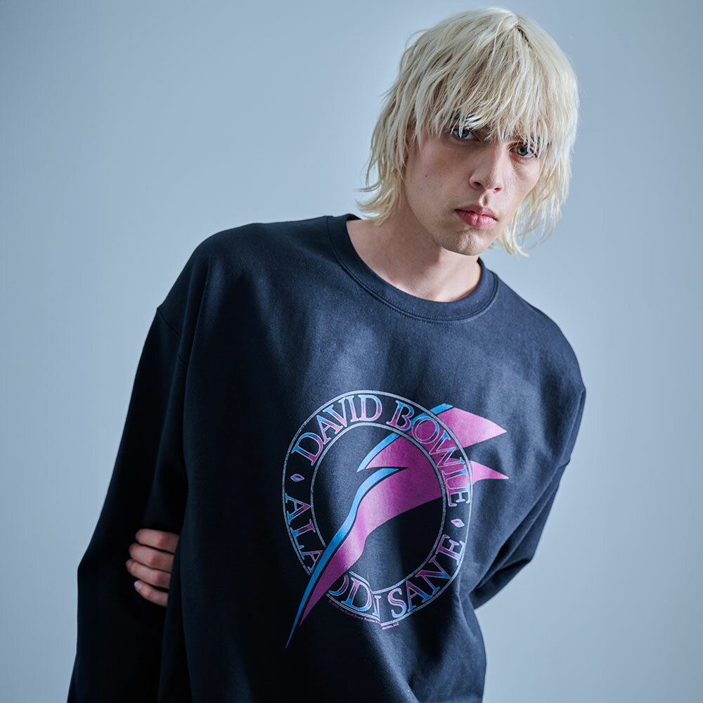 乐天商城 - 〈SALE価格30％OFF〉【David Bowie】David Bowieスウェット/全1色