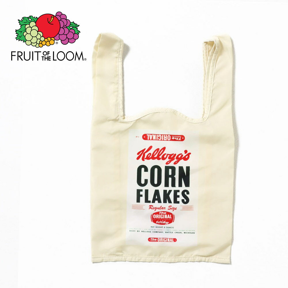乐天商城 - 【FRUIT OF THE LOOM】VINTAGE Kellogg’ s shopping bag/全4色