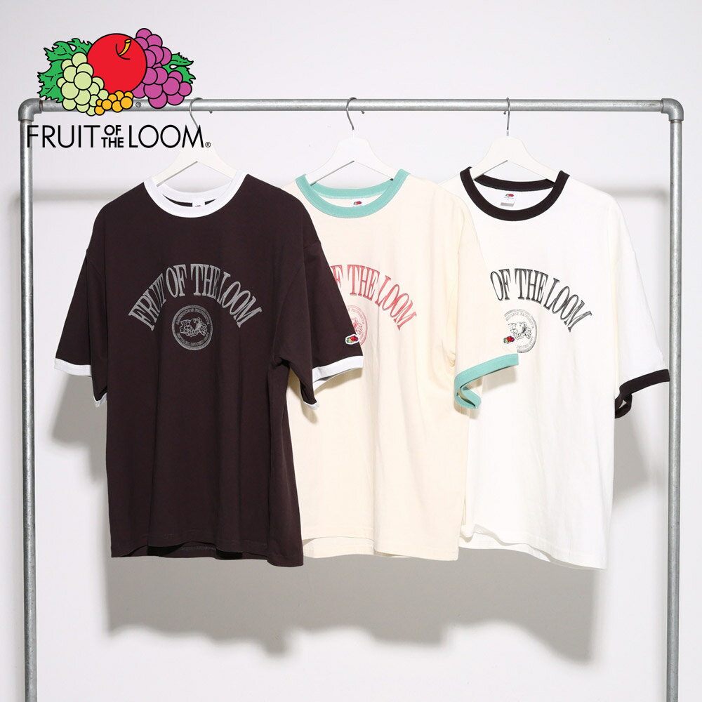 【FRUIT OF THE LOOM】19/- スラブ天竺Tシャツ 2/全3色