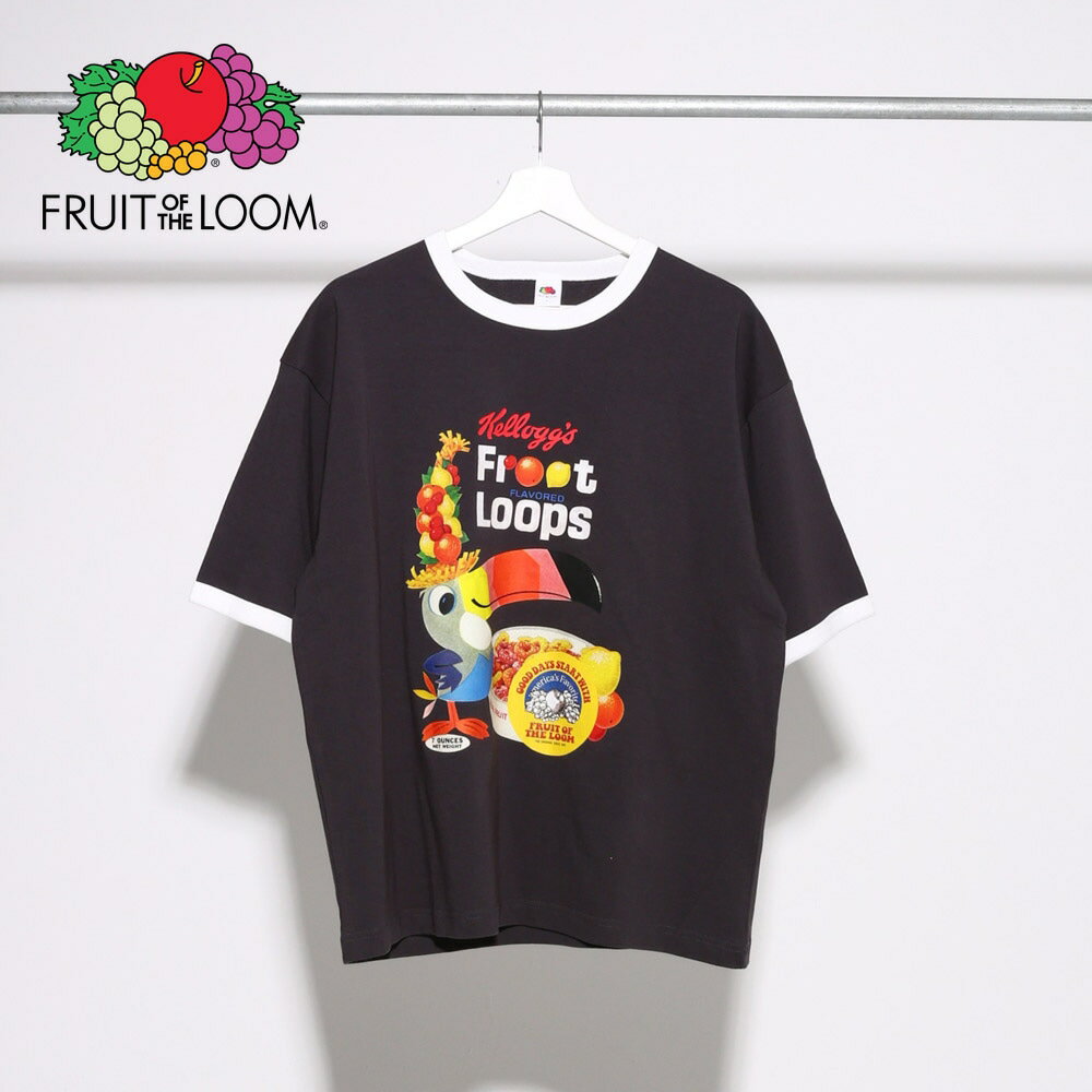 【FRUIT OF THE LOOM】FTL x KELLOGGS RINGER T-SHIRT4/全1色