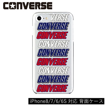 【iPhone8/7/6/6S対応 背面ケース】CONVERSE(コンバース)/3 colors LOGO iPhone スマートフォンケース スマホケース iPhone8 iPhone7 iPhone6