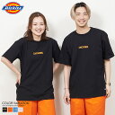 ディッキーズ ペアTシャツ 《SALE価格10%OFF》【Dickies】ディッキーズ 刺繍入りT/全4色Tシャツ 半袖 トップス ユニセックス ロゴ オーバーサイズ ビッグT クルーネック