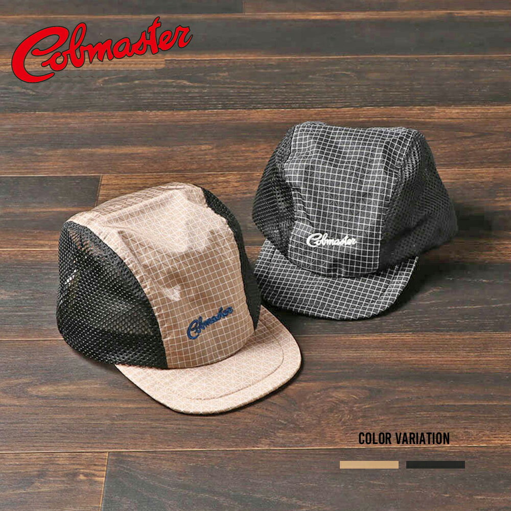 《SALE価格50%OFF》【COBMASTER】コブマスター SPECTRA JET CAP/全2色キャップ ジェットキャップ メンズ レディース ユニセックス ロゴ ベージュ ブラック 黒 COBMASTER 16711600