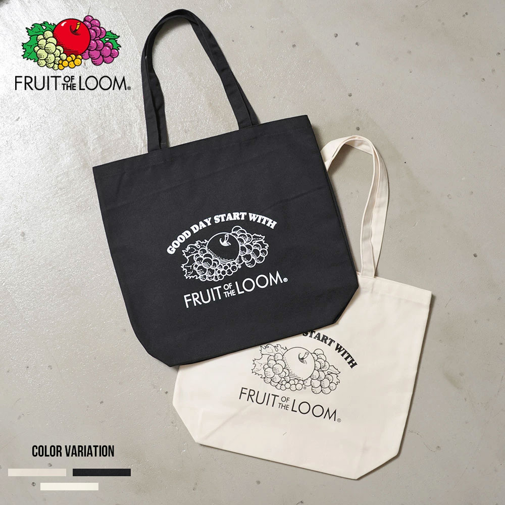 【FRUIT OF THE LOOM】フルーツオブザルーム プリントPLトート/全2色 バッグ トートバッグ トート ロゴ ワンポイント ユニセックス