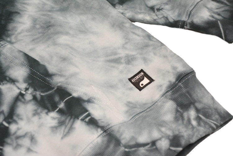 ASCENSION（アセンション）/ TIE-DYE Heavy weight zip up parka タイダイパーカー　ジップアップパーカー　ヘビーウェイト　黒部の名水染め TIEDYE キャンプ　アウトドア　ストリート　送料無料 as-1135 juice16-10002740 JUICE(ジュース) サンプル画像3
