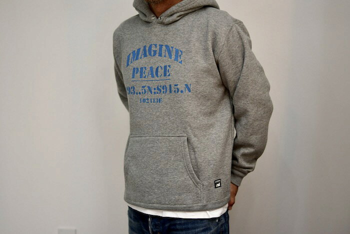 ASCENSION（アセンション）/ IMAGINE PEACE Heavy weight pullover parka パーカー プルオーバー ヴィンテージ スウェット 裏起毛 キャンプ アメカジ バイカー フェス 送料無料 as-1202 juice16-10002834 JUICE(ジュース) サンプル画像2
