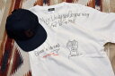 ASCENSION (アセンション)/ Hand Peace sigh Tee (One Wash) Tシャツ ワンウォッシュ ハンドメイド 一点物 フリーハンドグラフィック アメカジ バイカー アウトドア 送料無料 as-1253